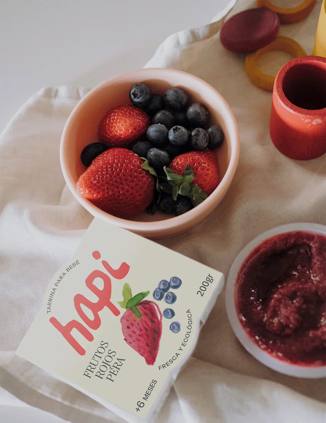 5 mitos sobre la fruta triturada para bebés